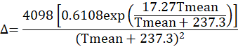 Penman-Monteith Method